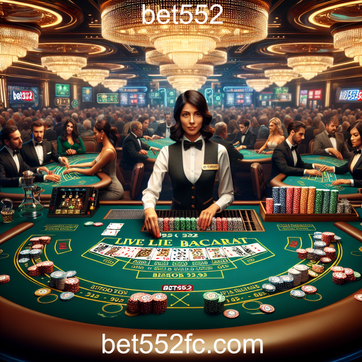 Experimente a Emoção do Baccarat Ao Vivo no Bet552